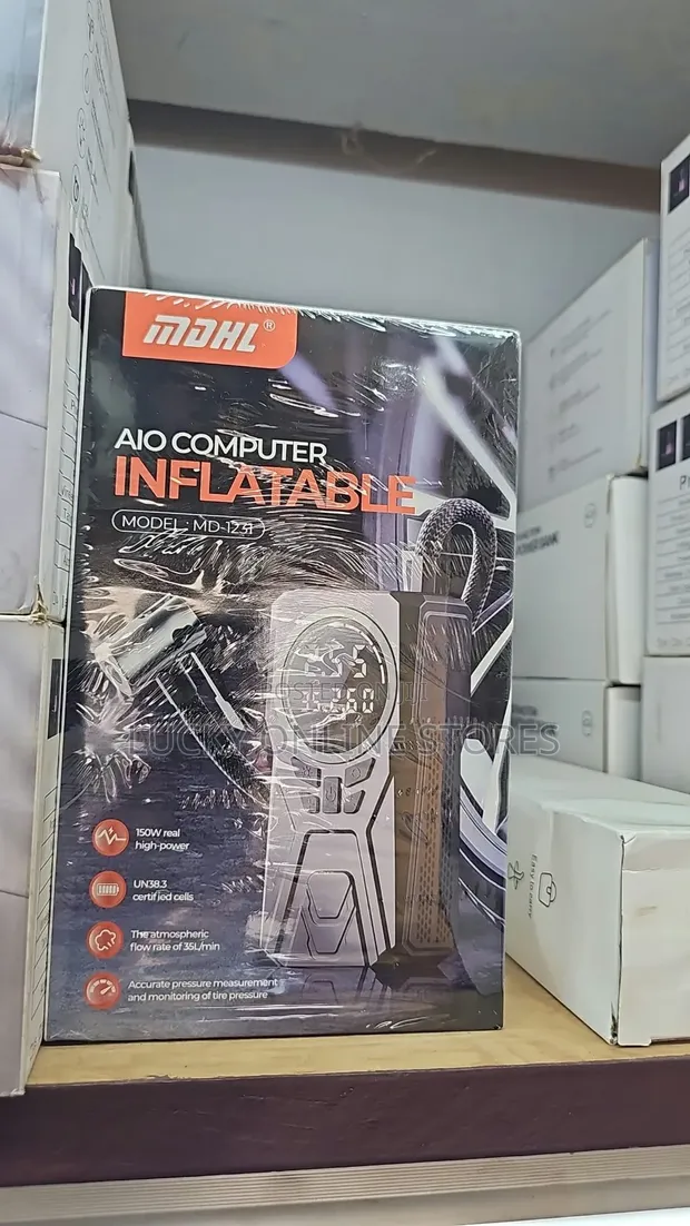 Cordless Tyre Inflator & Air Compressor - 1