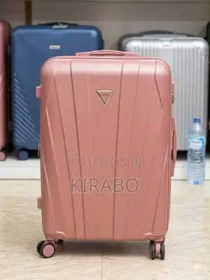 Goodpatner Rubber Suitcase - Medium, Rose Gold