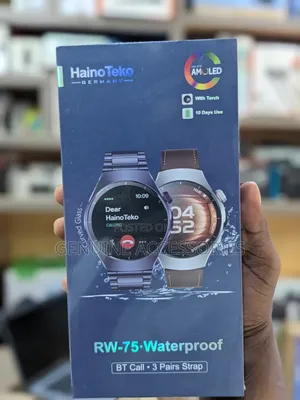Haino Teko RW75 Waterproof Smart Watch with Curved AMOLED