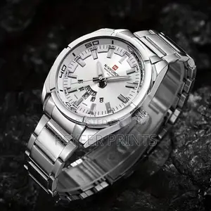 Naviforce Men's Steel Strap Quartz Watch