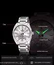 Naviforce Men's Steel Strap Quartz Watch - 3