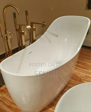 Fluted Freestanding Bathtub - 170x70cm
