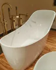 Fluted Freestanding Bathtub - 170x70cm - 1