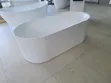 Fluted Freestanding Bathtub - 170x70cm - 4