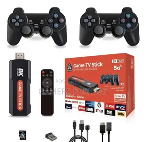 8K Game TV Stick - Retro Gaming Console