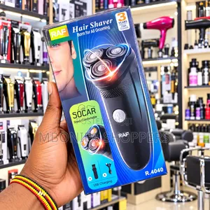 RAF R-4040 Rechargeable 3-Head Electric Shaver