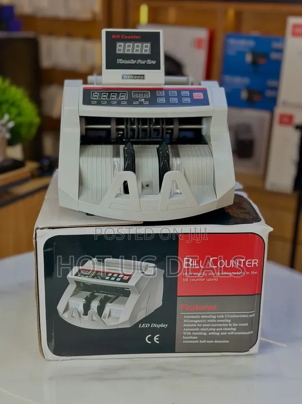 Money Counting Machine with LED & Customer Display - 1