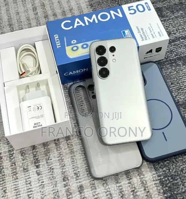 New Tecno Camon 50 Pro 256GB Gray - 1