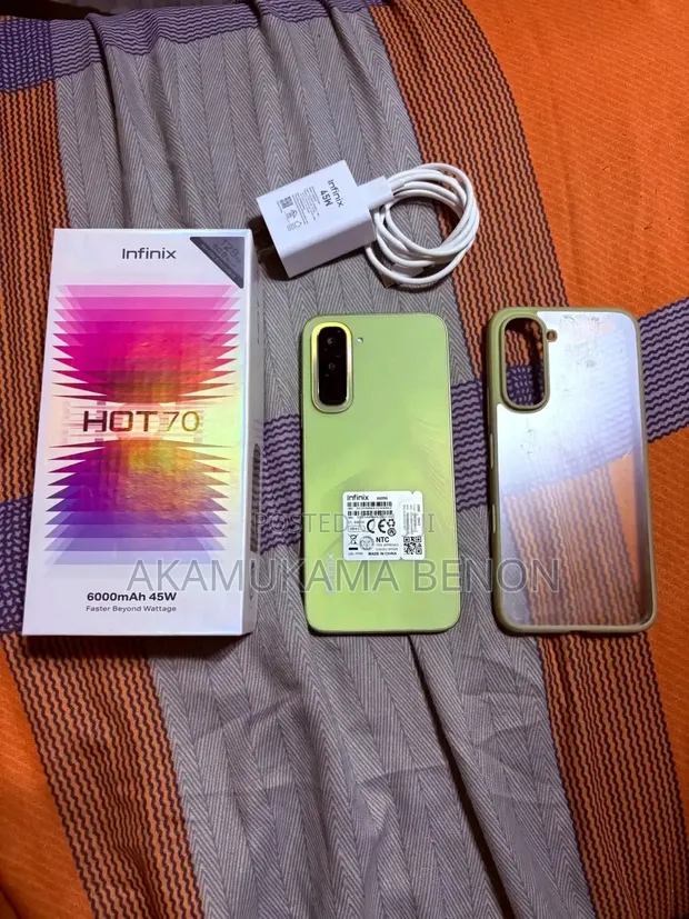 New Infinix Hot 70 128GB Green - 1