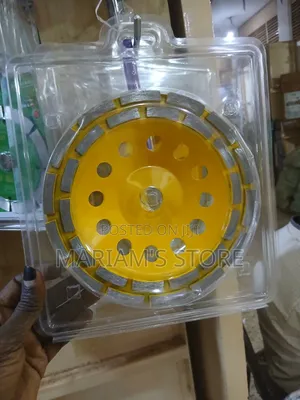 7-Inch Double-Row Diamond Cup Grinding Wheel