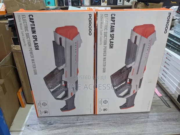 Porodo 2in1 Manual & Auto Electric Water Gun (350ml) - 1