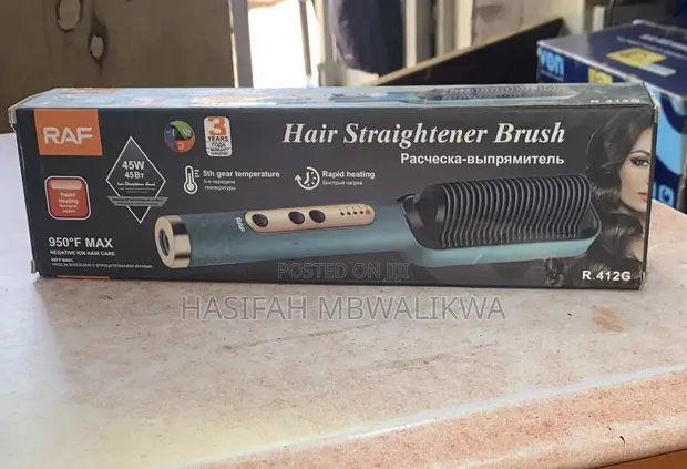RAF Hair Straightener Brush - 1