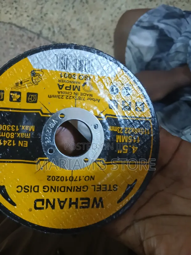 Wehand Steel Grinding Disc (4.5" / 115mm) - 1