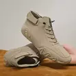 Men's Fashion Suede Boots with Straps - 1