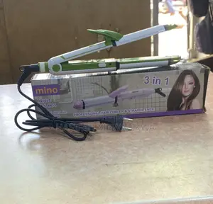 Professional 3-in-1 Hair Curler & Straightener