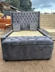 5x6 Turfed Beds with Bedside Tables - 2