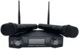 Wireless Digital Display Dual Handheld Microphone System - 2