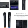 Wireless Digital Display Dual Handheld Microphone System - 4