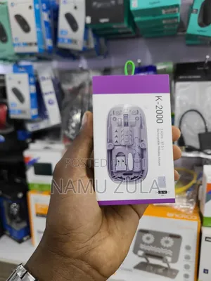 Rechargeable Wireless Mouse K-2000 Transparent