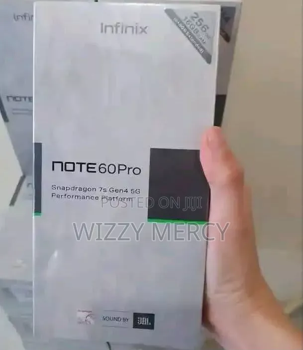 New Infinix Note 60 Pro 256GB Silver - 1