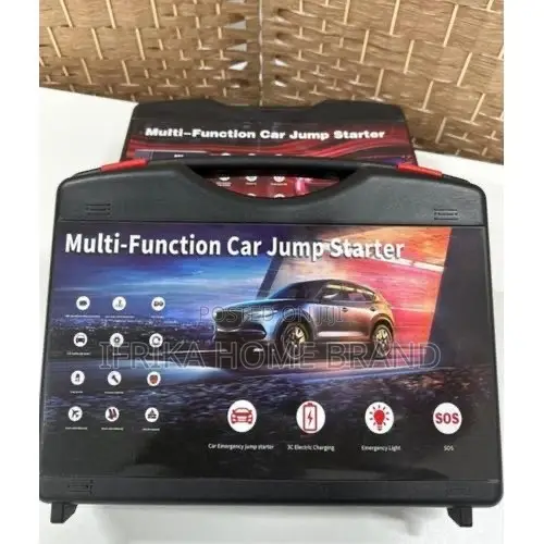 Multi-Function Car Jump Starter Kit & Tire Inflator - 1