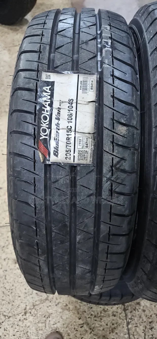 Brand New Yokohama Tyres 205/70R15 10PR - 1