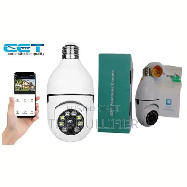 Wireless CCTV Spy Bulb Camera - 1