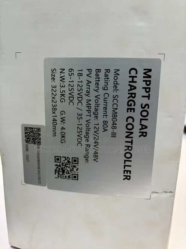 Felicitysolar 80A MPPT Charge Controller - 1