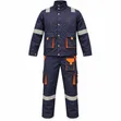 Industrial Workwear Uniform Set with Reflective Strips - 3