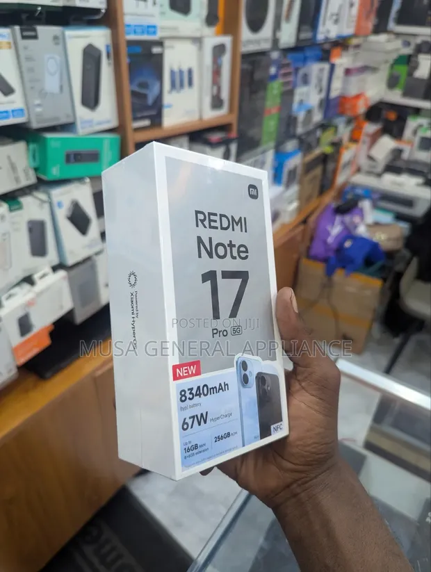 New Xiaomi Redmi Note 17 Pro 256GB Black - 1