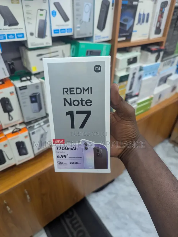 New Xiaomi Redmi Note 17 256GB Black - 1
