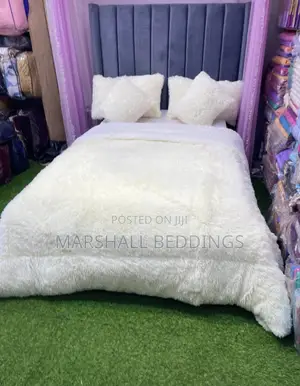 6pc Fluffy Heavy Duvet Set