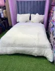 6pc Fluffy Heavy Duvet Set - 1
