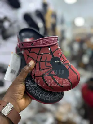Original Spider Crocs - Black/Red