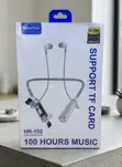 Haino Teko HN-102 Wireless Neckband with TF Card Support - 1