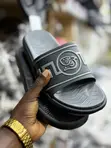 Waterproof Loufu Crocs - Black - 3