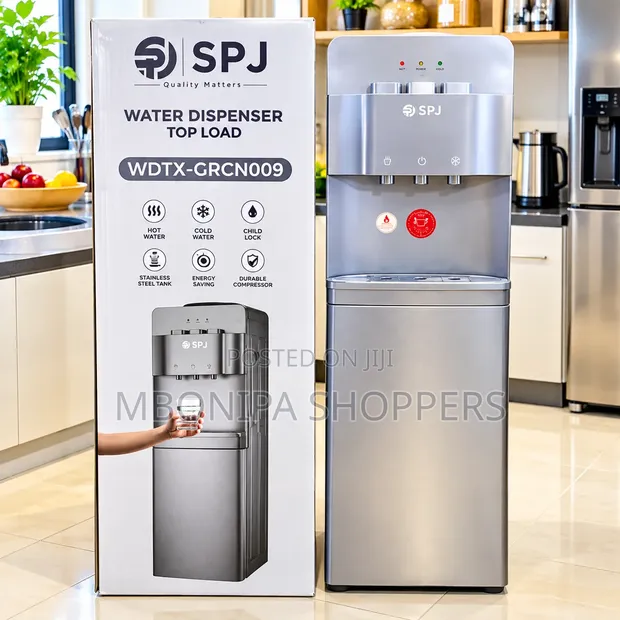 SPJ Top Load Water Dispenser - Hot & Cold - 1