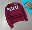 Men's Polo Long Sleeve Round Neck Sweater - 3