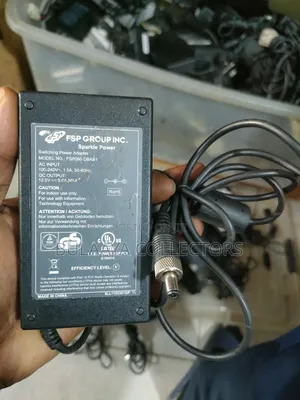 UK Used FSP 60W Switching Power Adapter, 12V 5A