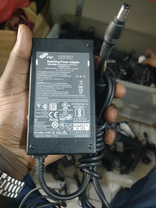 UK Used FSP Switching Power Adapter 12V 5A - 1