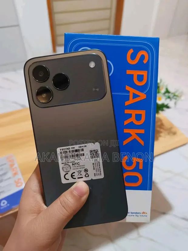 New Tecno Spark 50 128GB Black - 1