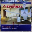 Evernal 56-Inch Ceiling Fan (140cm) White - Model CF-56B2 - 1