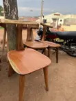 Brand New Wooden Bar Chairs - 2