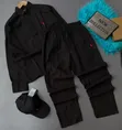 Authentic Polo Linen Two Pieces - Black - 1