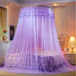 Princess Style Round Mosquito Net Bed Canopy - 1