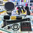 V8 Condenser Microphone & Professional Podcast Recording Kit - 1