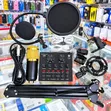 V8 Condenser Microphone & Professional Podcast Recording Kit - 2