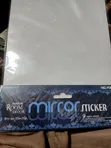 Flexible Self-Adhesive Acrylic Mirror Sticker Sheet - 2