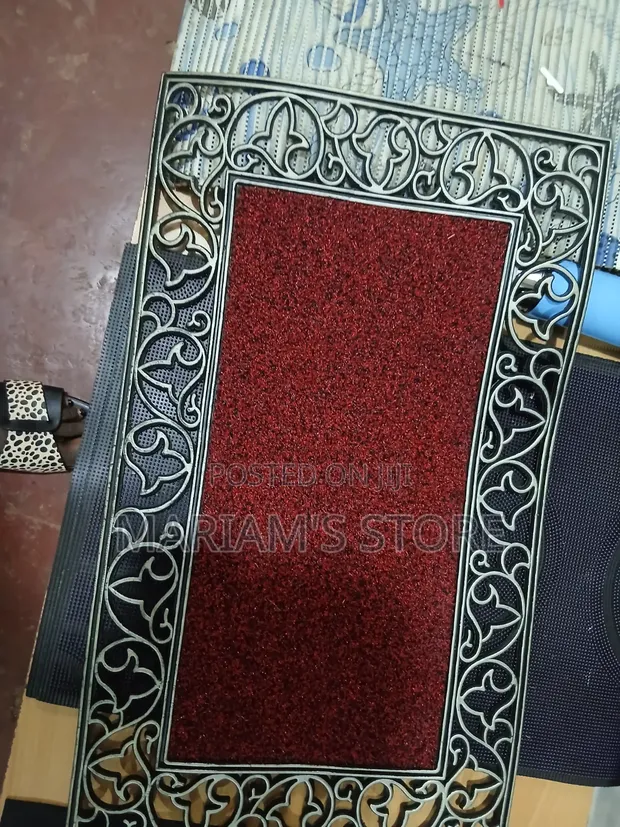 PVC Hollow-Out Doormat - 1