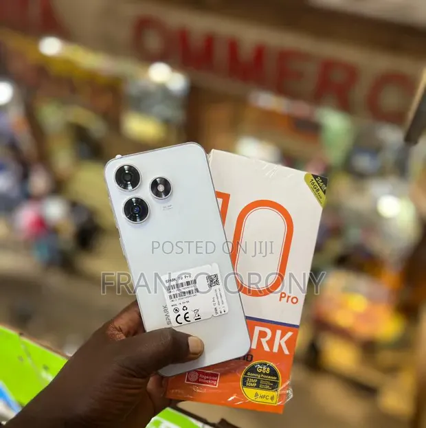New Tecno Spark 10 Pro 256GB White - 1